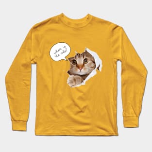 Funny Cats Long Sleeve T-Shirt